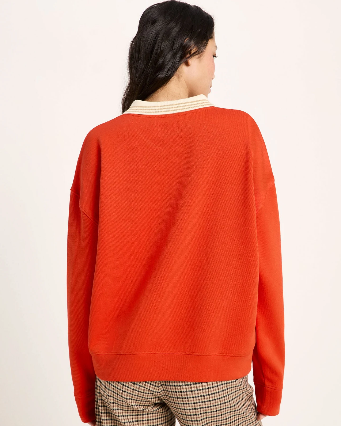 Sweatshirt mit Polokragen (OCS) – Ansicht 4