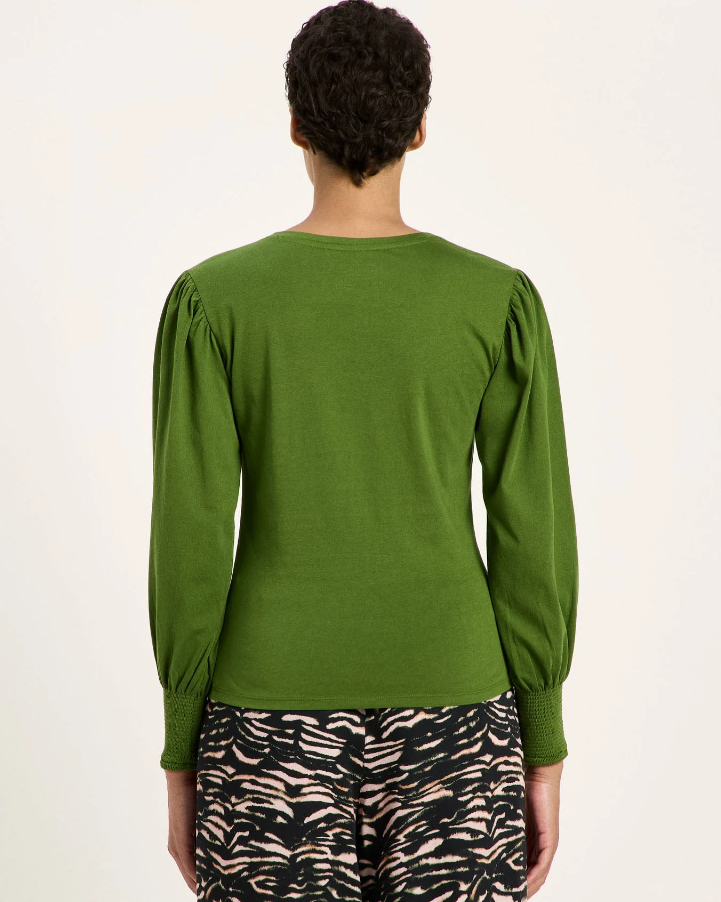 Shirt mit gerafftem Ärmel (GOTS) – Ansicht 4