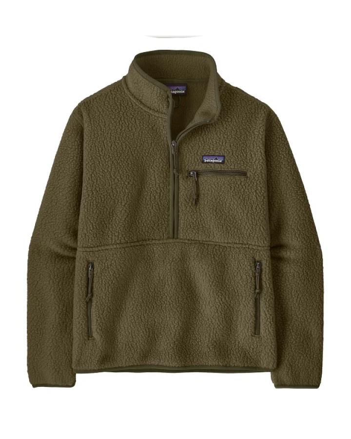 Patagonia - Women's Retro Pile Marsupial - Fleecepullover Gr XS braun/oliv