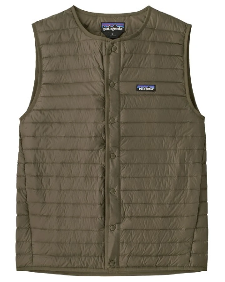 Patagonia - LW Down Sweater Vest - Daunenweste Gr M braun