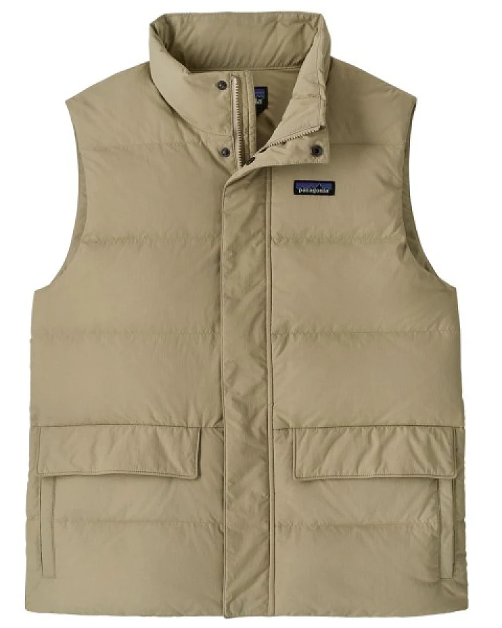 Patagonia - Sisar Down Vest - Daunenweste Gr S beige