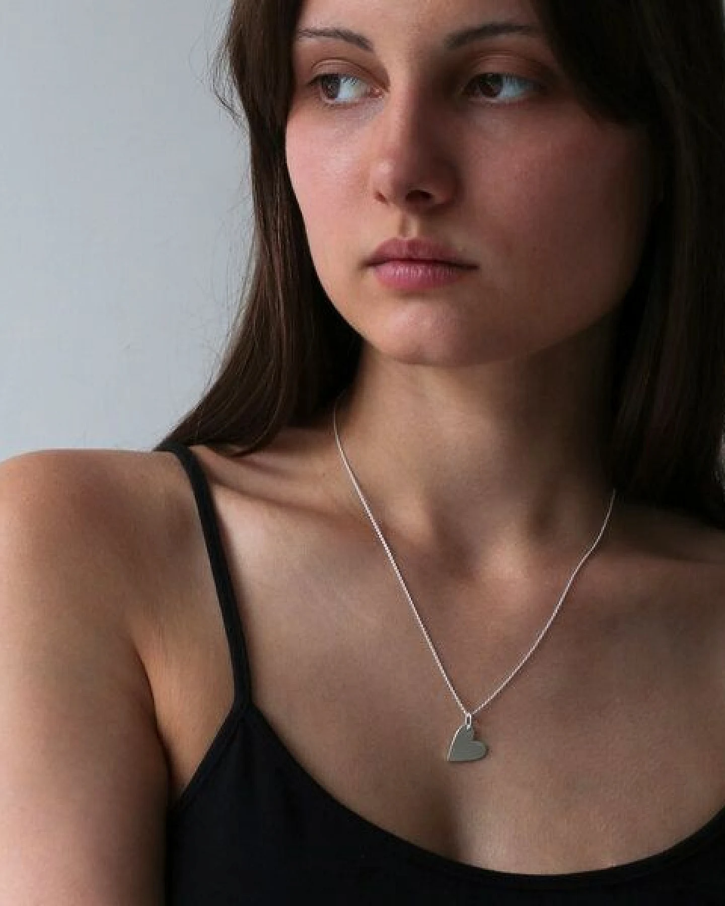 BELLYBIRD Jewellery Halskette - großes Herz, 925 Sterlingsilber, vergoldet – Ansicht 4