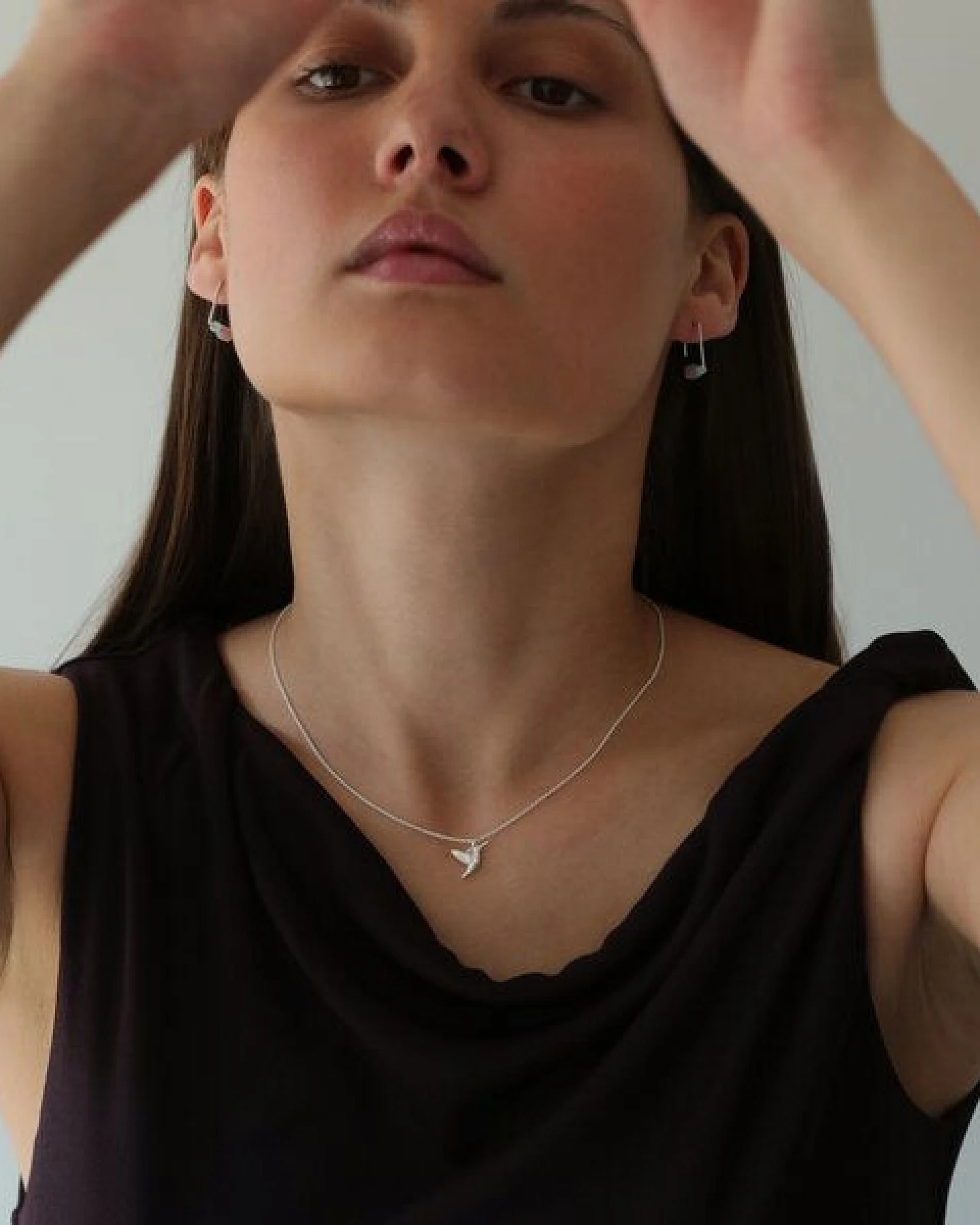 BELLYBIRD Jewellery Halskette - kleiner Kolibri, 925 Sterlingsilber, vergoldet – Ansicht 2