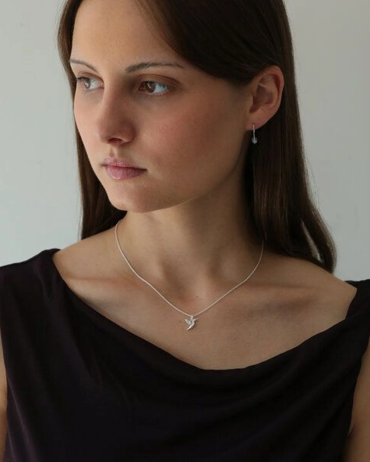 BELLYBIRD Jewellery Halskette - kleiner Kolibri, 925 Sterlingsilber, vergoldet – Ansicht 4
