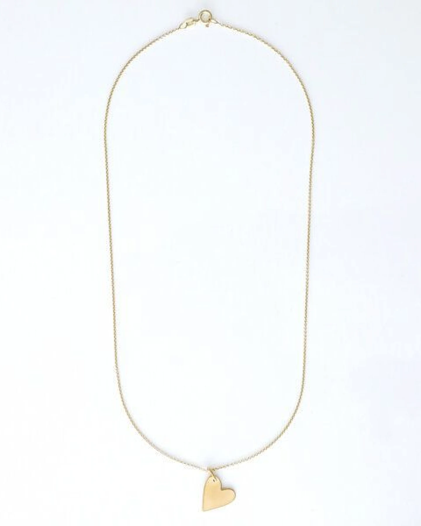 BELLYBIRD Jewellery Halskette - großes Herz, 925 Sterlingsilber, vergoldet – Ansicht 4