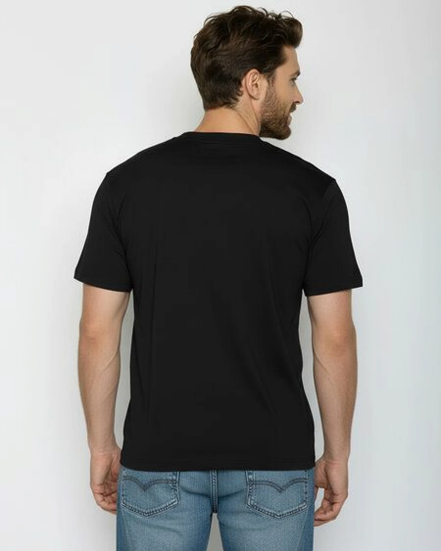 GREENBOMB Basic Fusion - Lässiges Oversize-T-Shirt aus Bio-Baumwolle / GOTS / Fair & Vegan – Ansicht 4