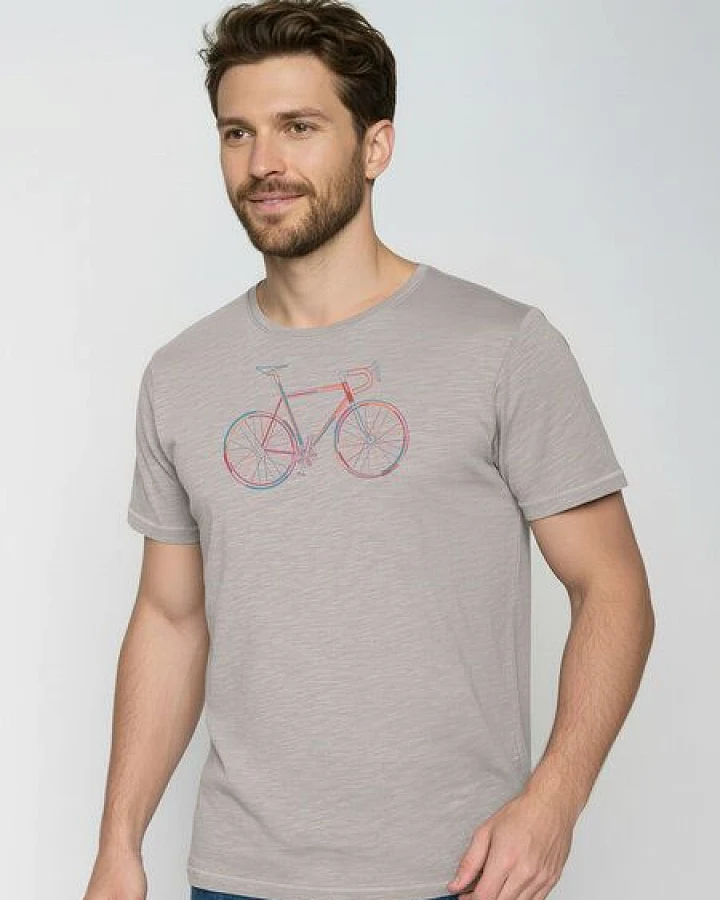 GREENBOMB Colors Spice - Sportliches T-Shirt aus Bio-Baumwolle / hochwertiger Print / GOTS / Fair & Vegan