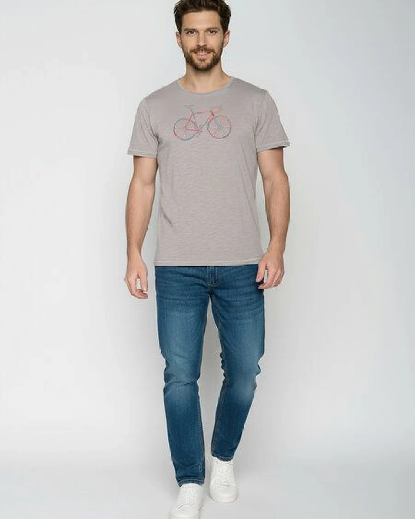 GREENBOMB Colors Spice - Sportliches T-Shirt aus Bio-Baumwolle / hochwertiger Print / GOTS / Fair & Vegan – Ansicht 3