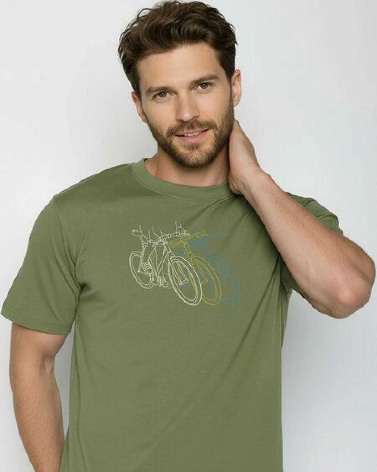 GREENBOMB Race Fusion - Lässiges Oversize-T-Shirt aus Bio-Baumwolle / hochwertiger Print / GOTS / Fair & Vegan – Ansicht 2