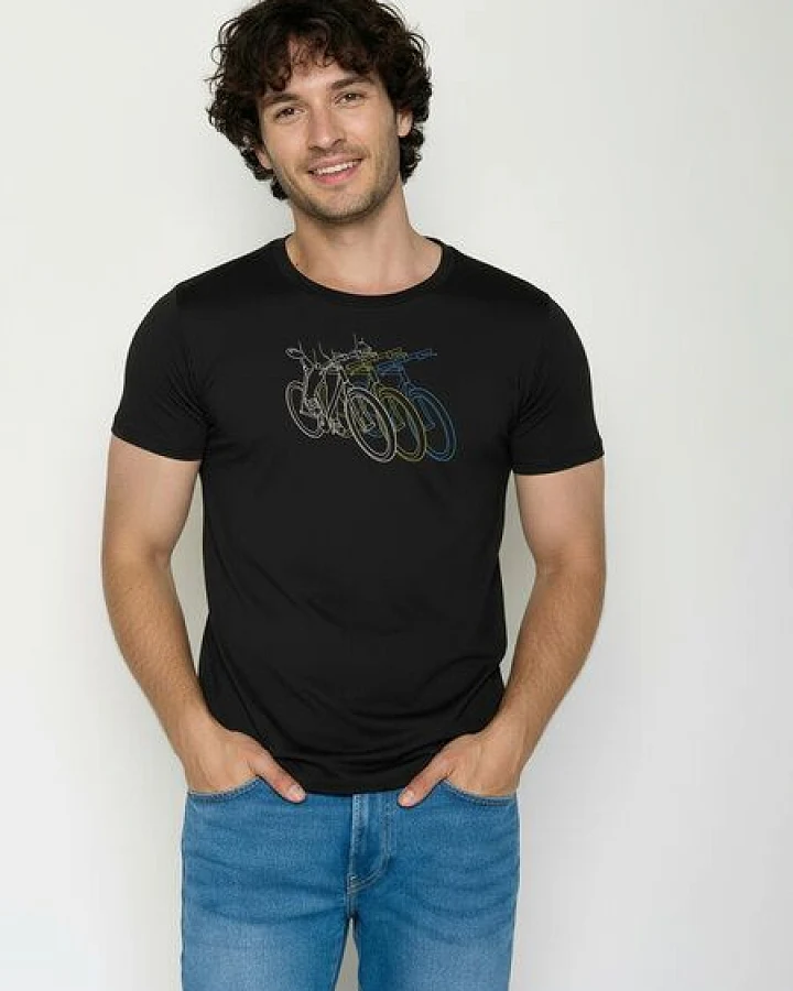 GREENBOMB Race Guide - Sportliches T-Shirt aus Bio-Baumwolle / hochwertiger Print / GOTS / Fair & Vegan