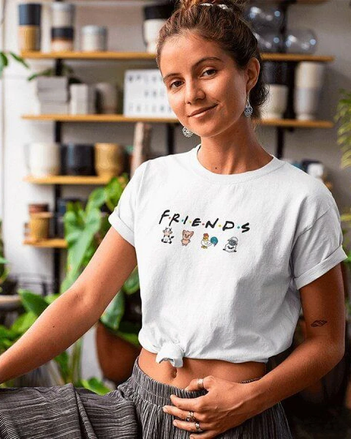 Team Vegan Friends - Damen Organic Shirt