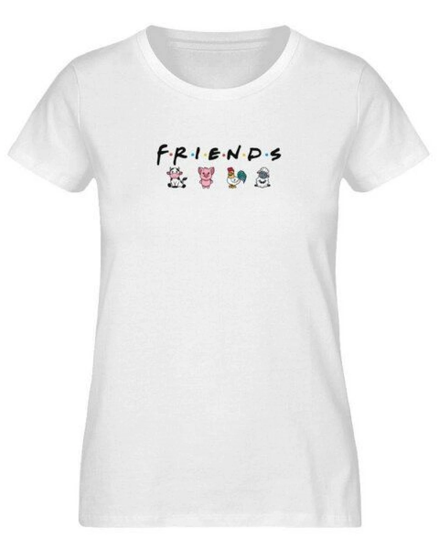 Team Vegan Friends - Damen Organic Shirt – Ansicht 4
