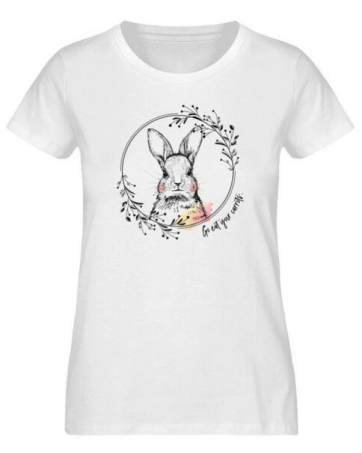Team Vegan Go eat your carrots(div) - Damen Organic Shirt