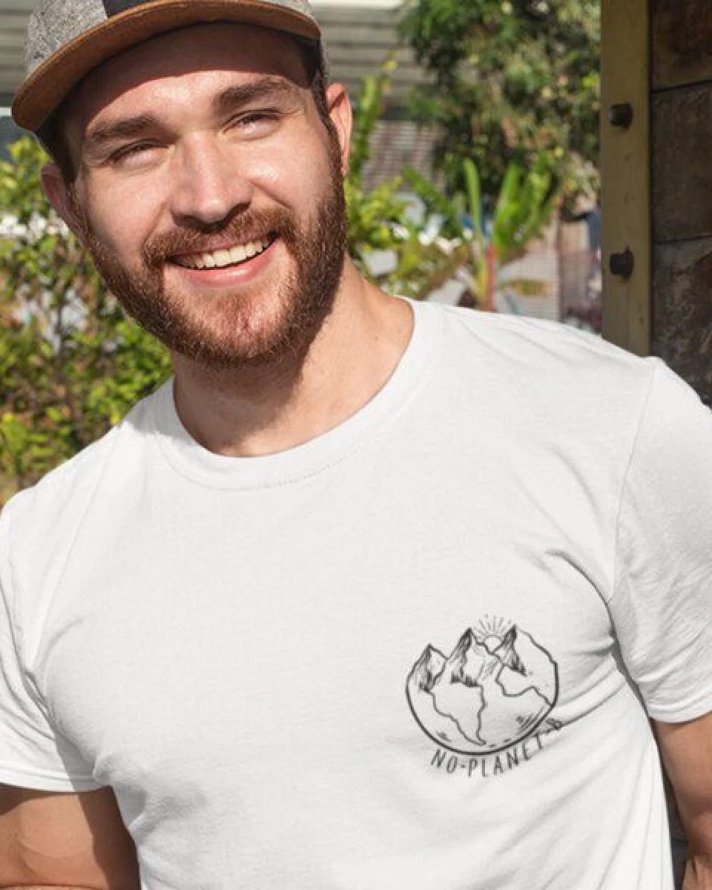 Team Vegan No planet b - Organic Unisex T-Shirt, 100 % Bio-Baumwolle – Ansicht 2