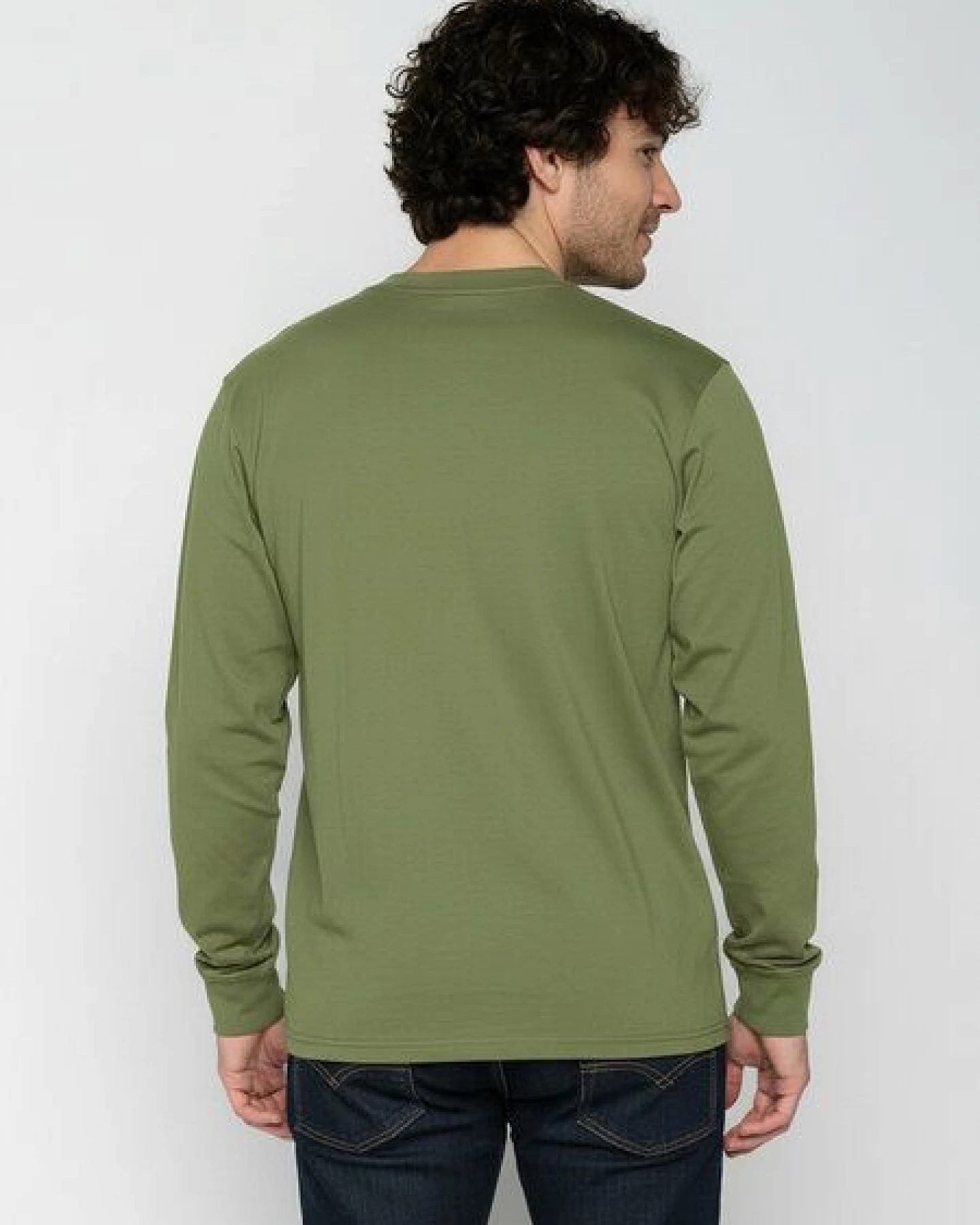 GREENBOMB Bike Square Crisp - Sportliches Longsleeve / hochwertiger Print / GOTS / Fair & Vegan – Ansicht 4
