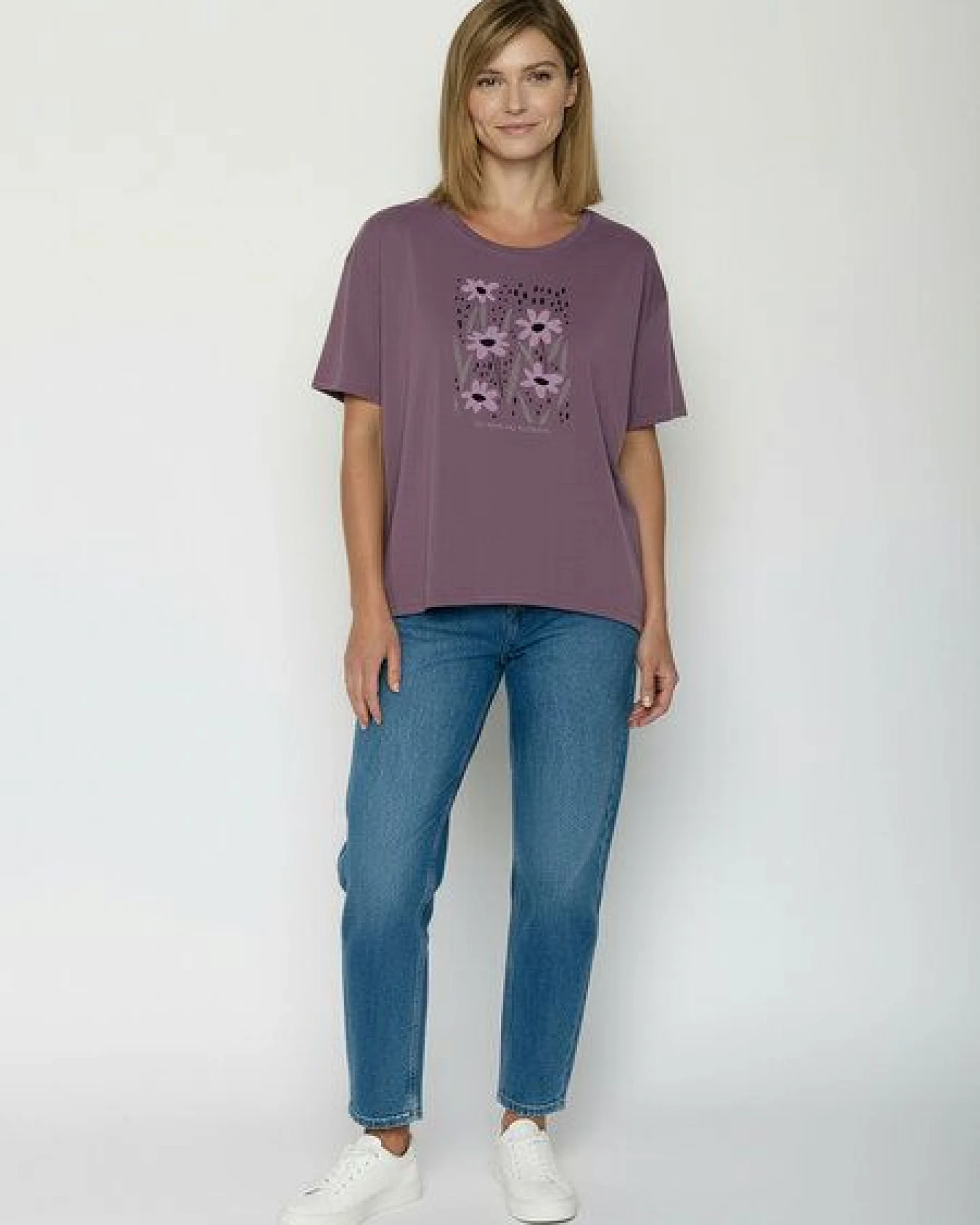 GREENBOMB No Rain Feel - Lässiges T-Shirt aus Bio-Baumwoll-Mix / hochwertiger Print / GOTS / Fair & Vegan – Ansicht 3