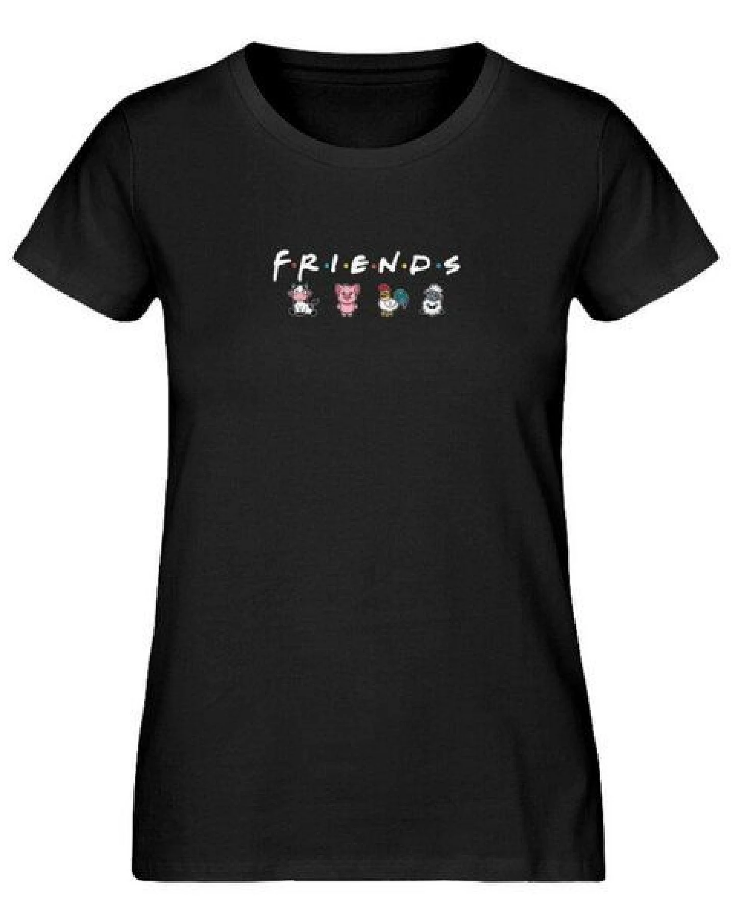 Team Vegan Friends - Damen Organic Shirt – Ansicht 3