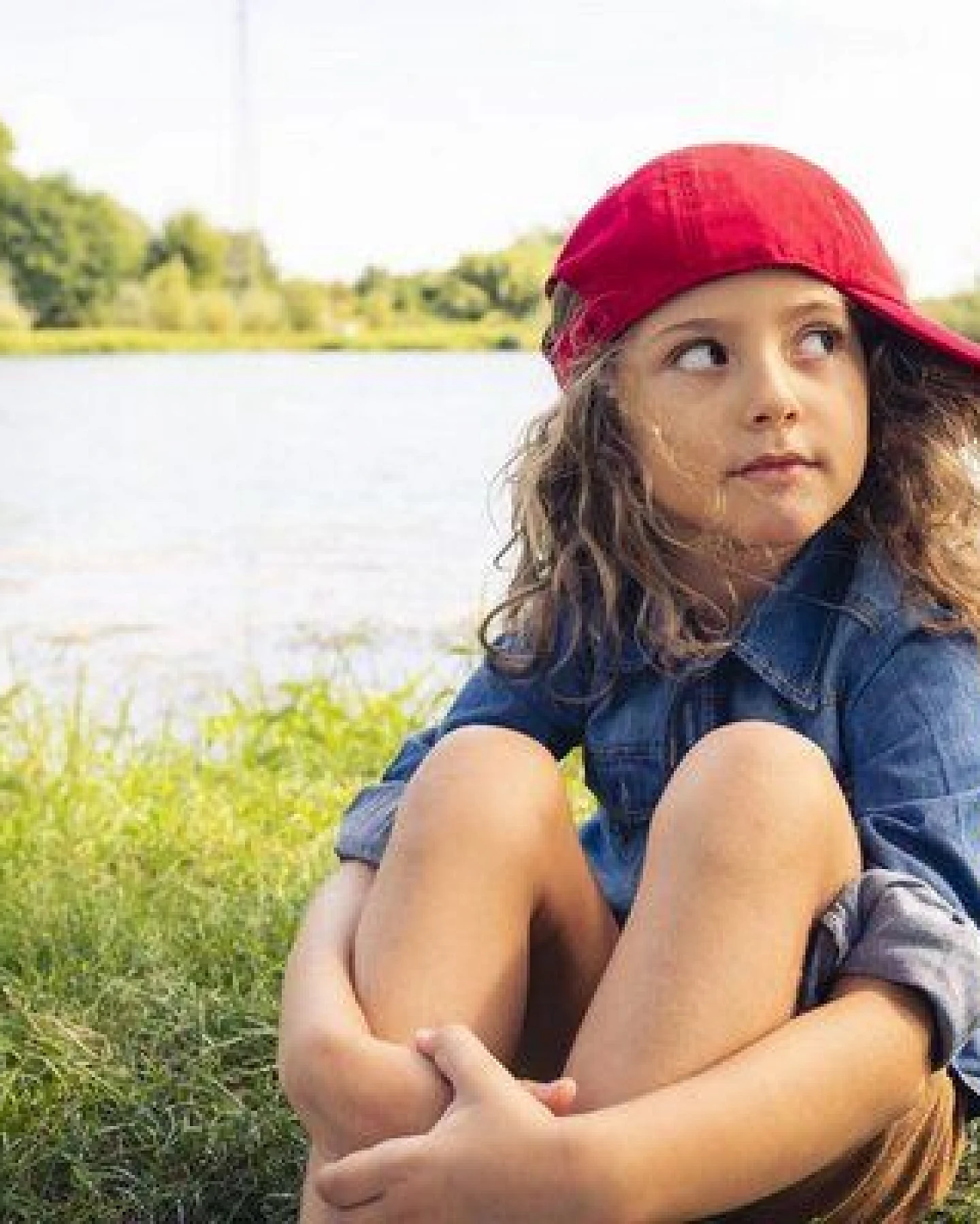 Atlantis Headwear Atlantis Fraser Kid´s Cap Kinder Baseball Cap Bio Baumwolle – Ansicht 2