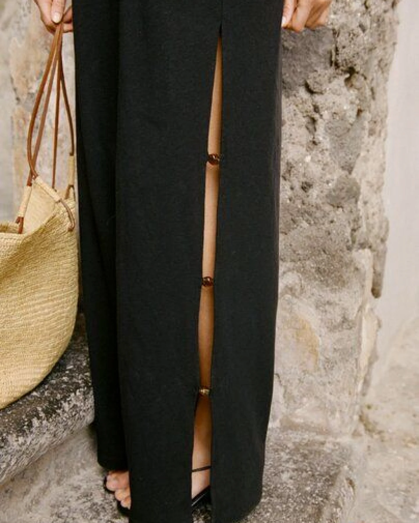 Nénés Hose Greta – Schwarz – Ansicht 2
