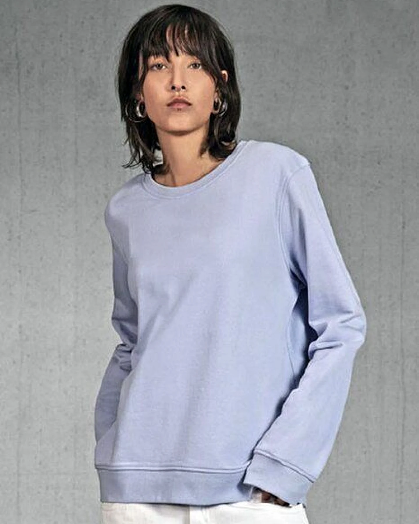 B&C Collection Damen Inspire Crew Neck Sweatshirt Pullover – Ansicht 2