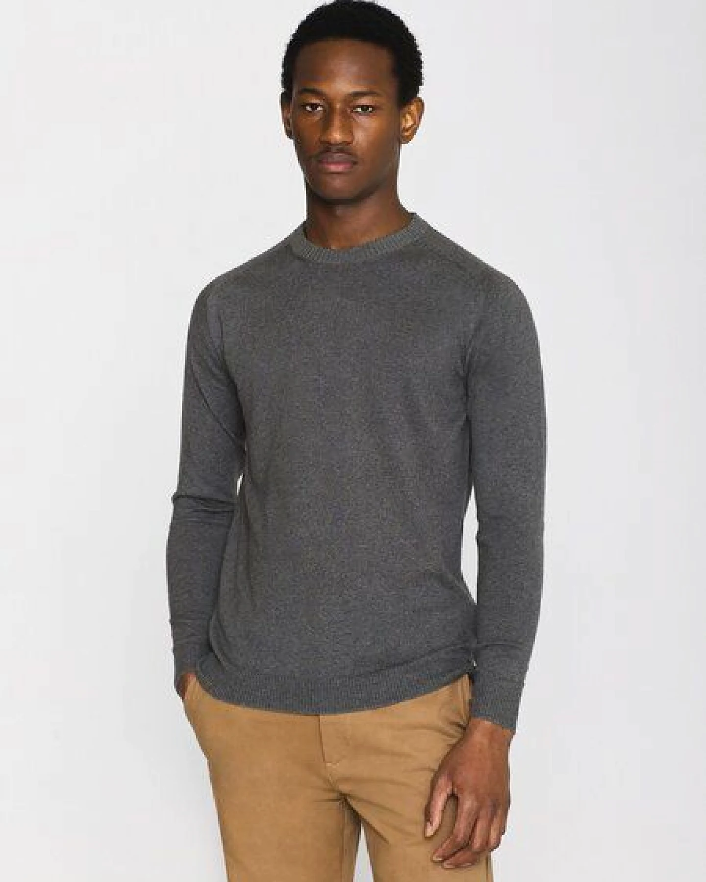 KnowledgeCotton Apparel Strickpullover Merino – Ansicht 2