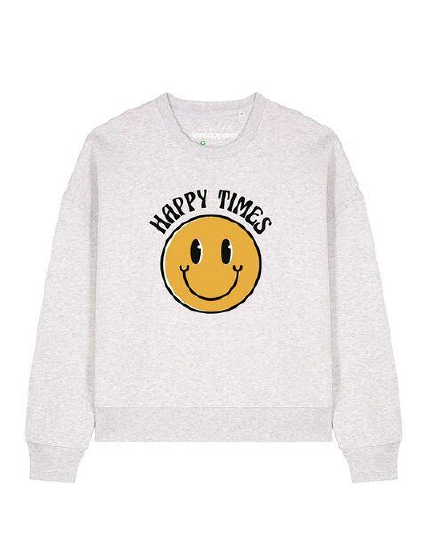 watapparel Sweatshirt Frauen Happy Times – Ansicht 2