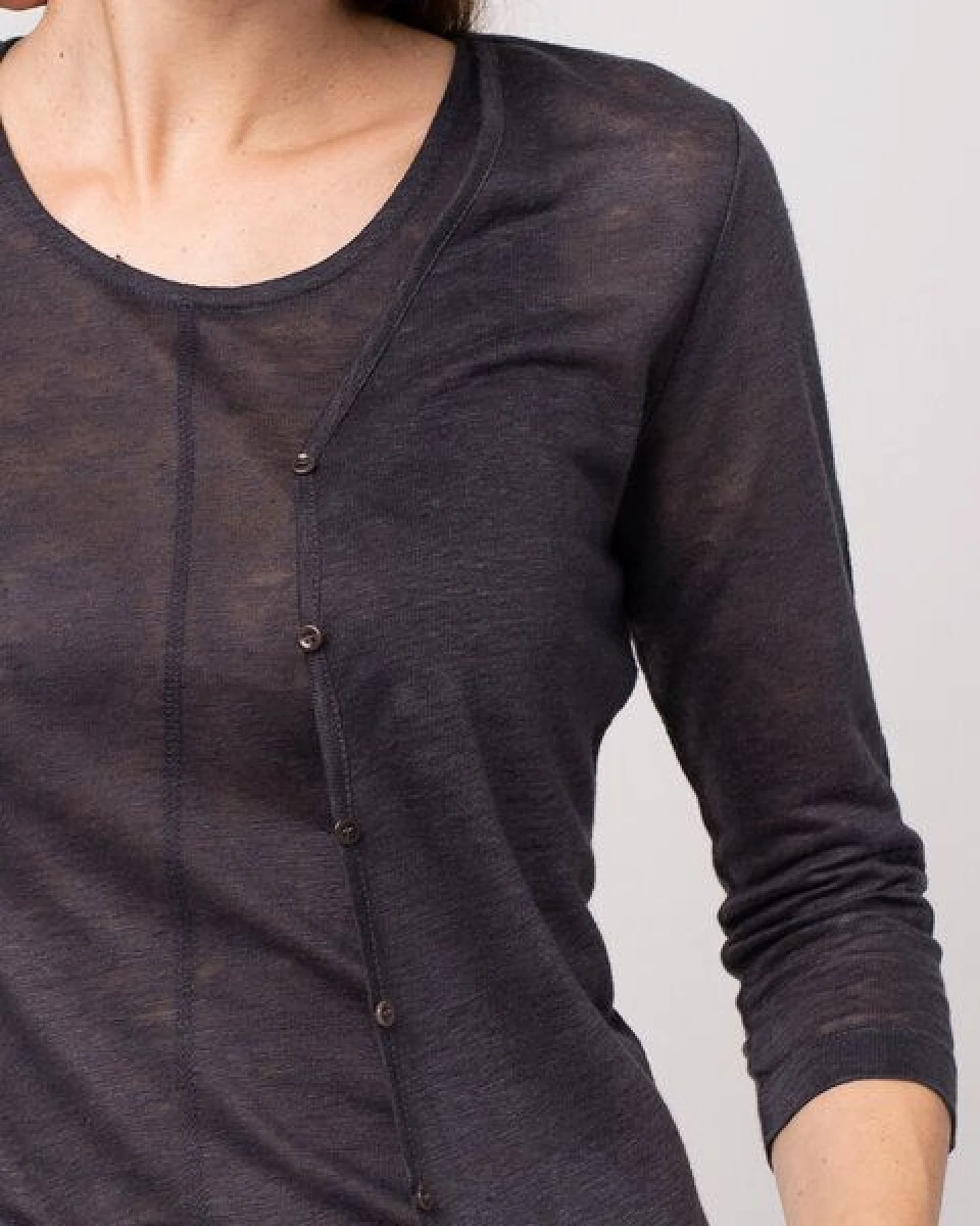 Alma & Lovis Kurzjacke aus Leinen – Ansicht 3