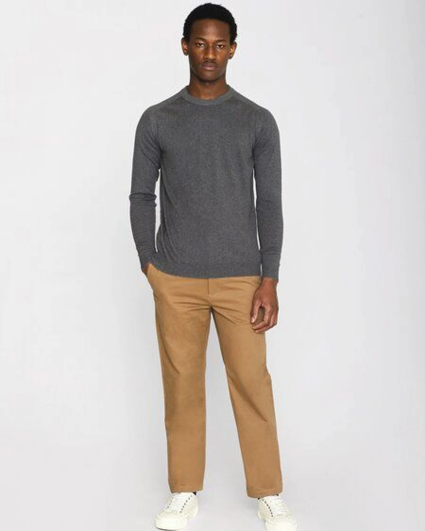 KnowledgeCotton Apparel Strickpullover Merino – Ansicht 4