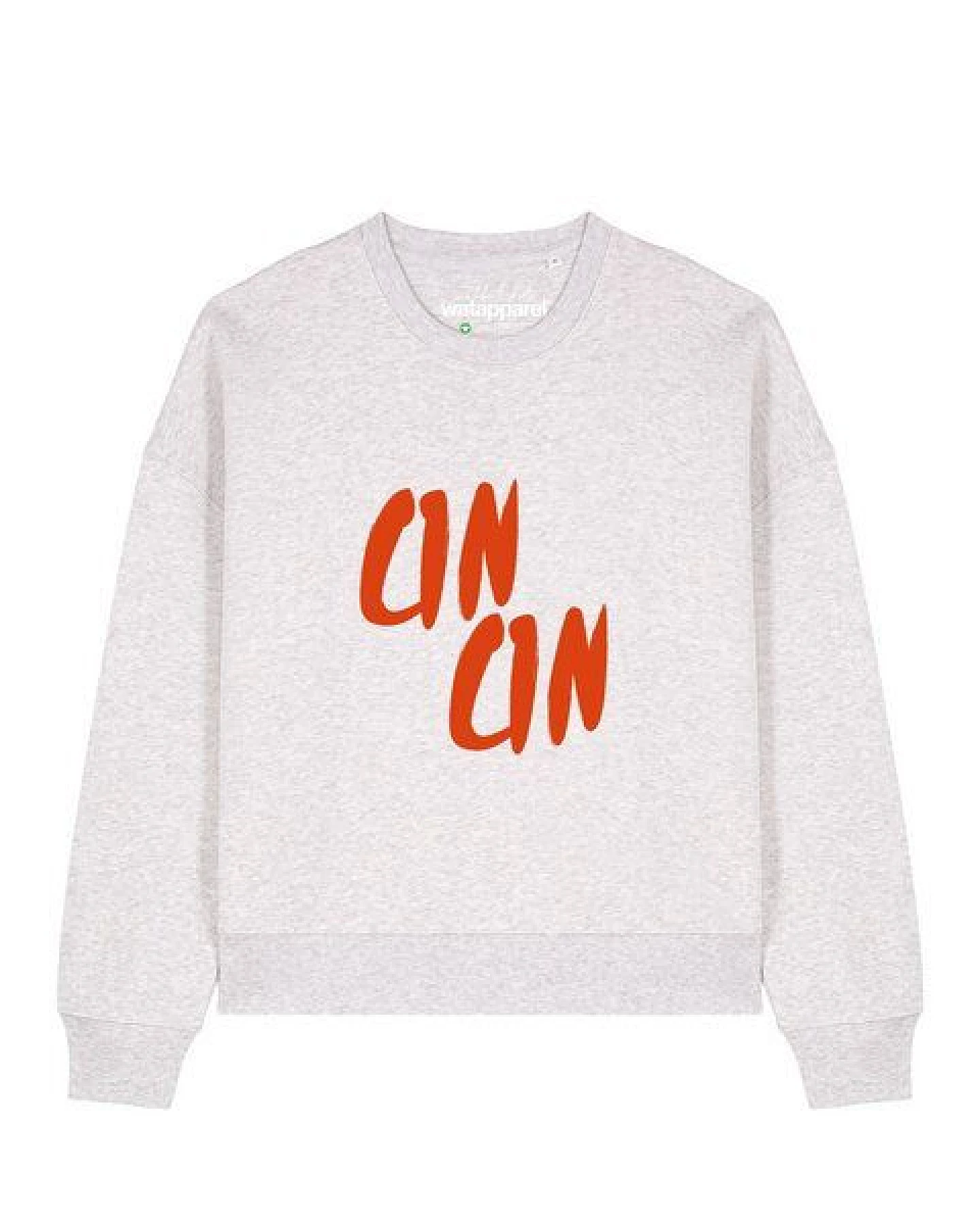 watapparel Sweatshirt Frauen Cin Cin – Ansicht 2