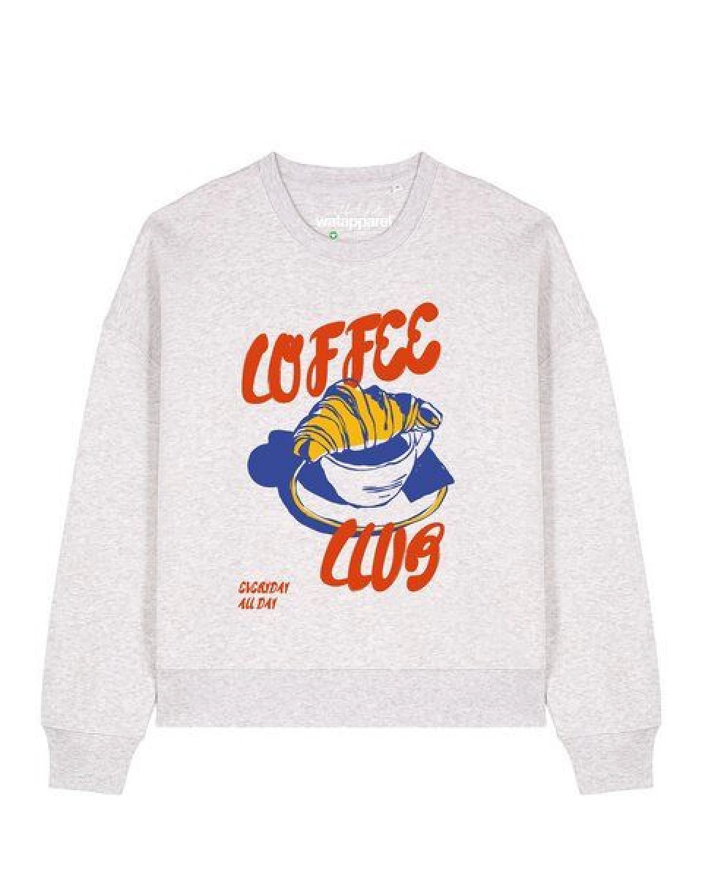 watapparel Sweatshirt Frauen Coffee club – Ansicht 2