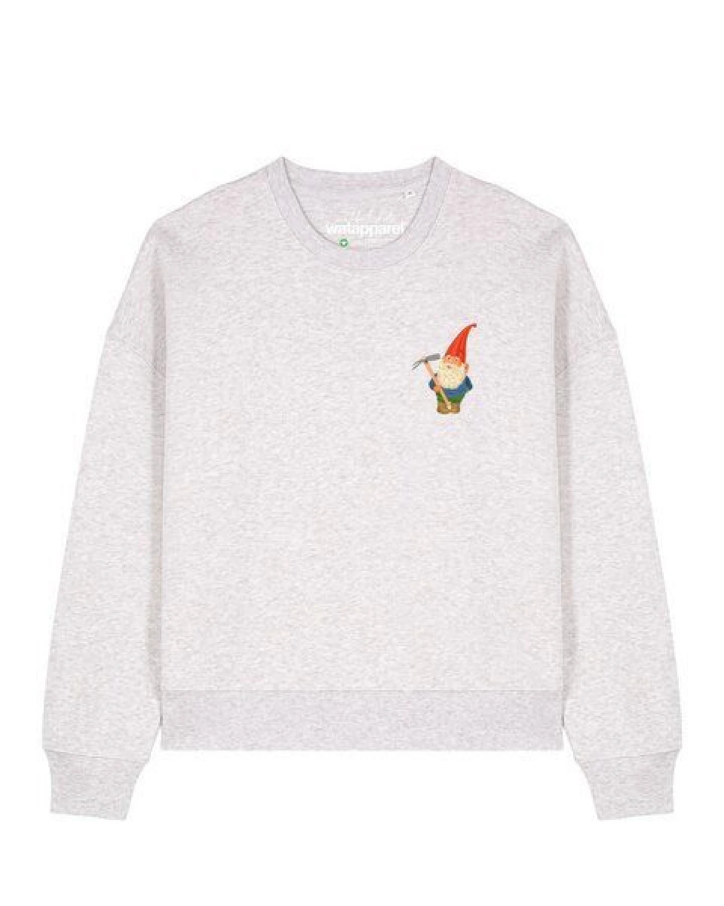 watapparel Sweatshirt Frauen Gartenzwerg – Ansicht 2