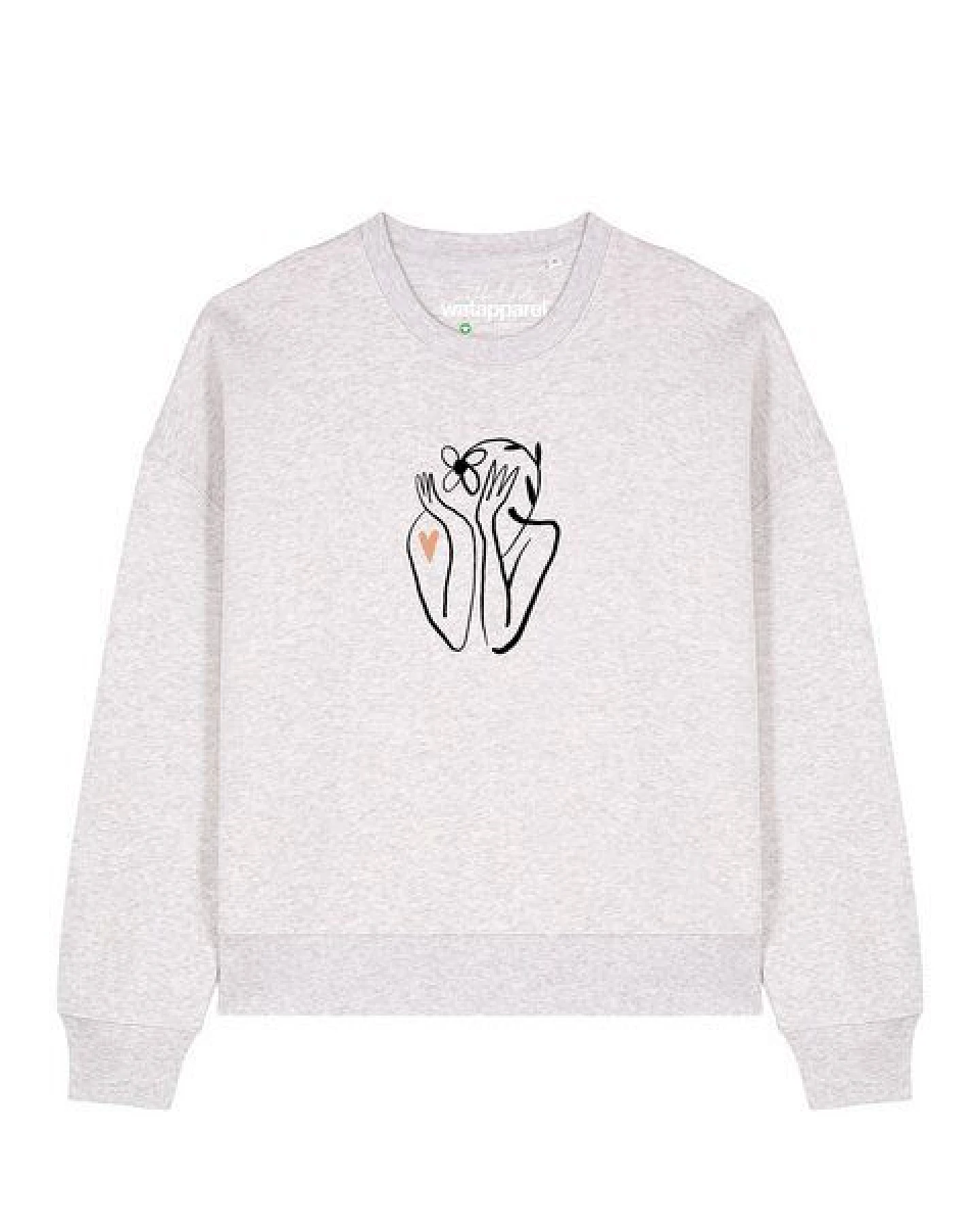 watapparel Sweatshirt Frauen Self love – Ansicht 2