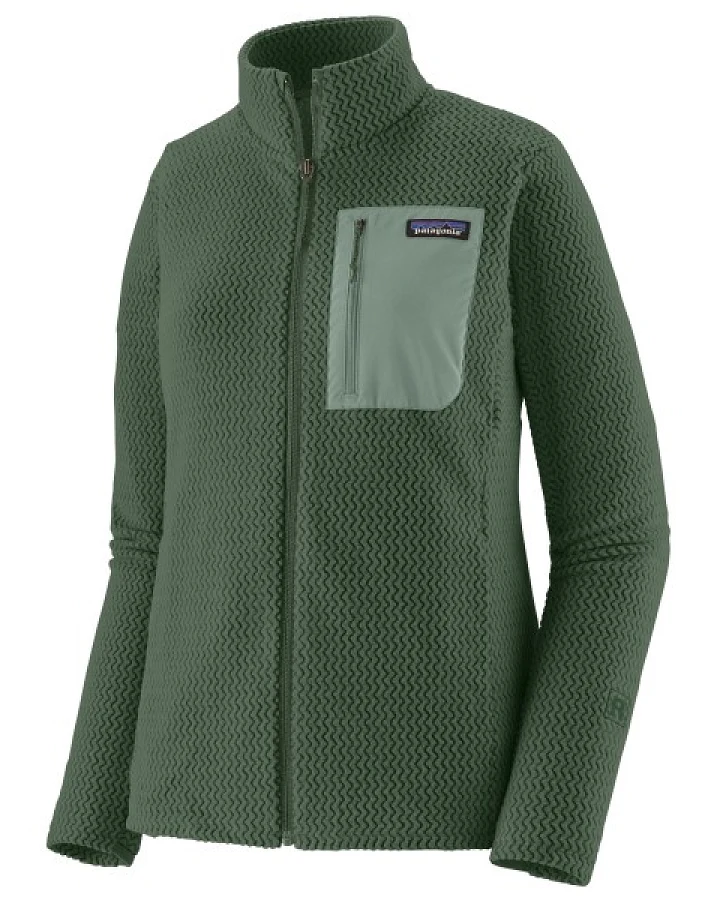 Patagonia - Women's R1 Air Jacket - Fleecejacke Gr S oliv/grün
