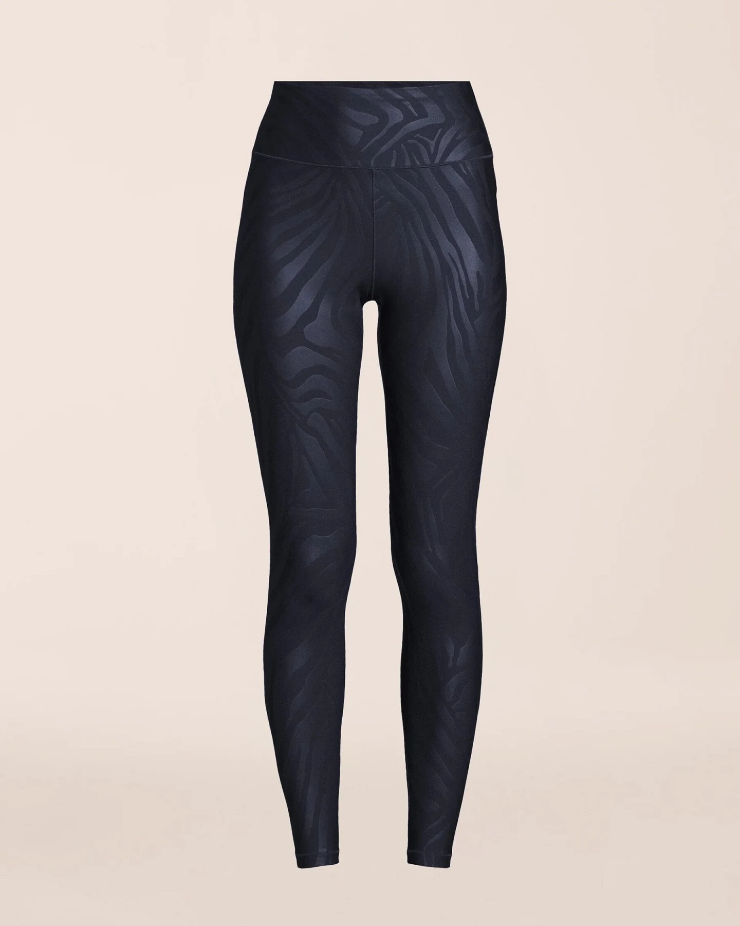 Casall Heat Printed High Waist Tights - Zebra Blue M – Ansicht 6
