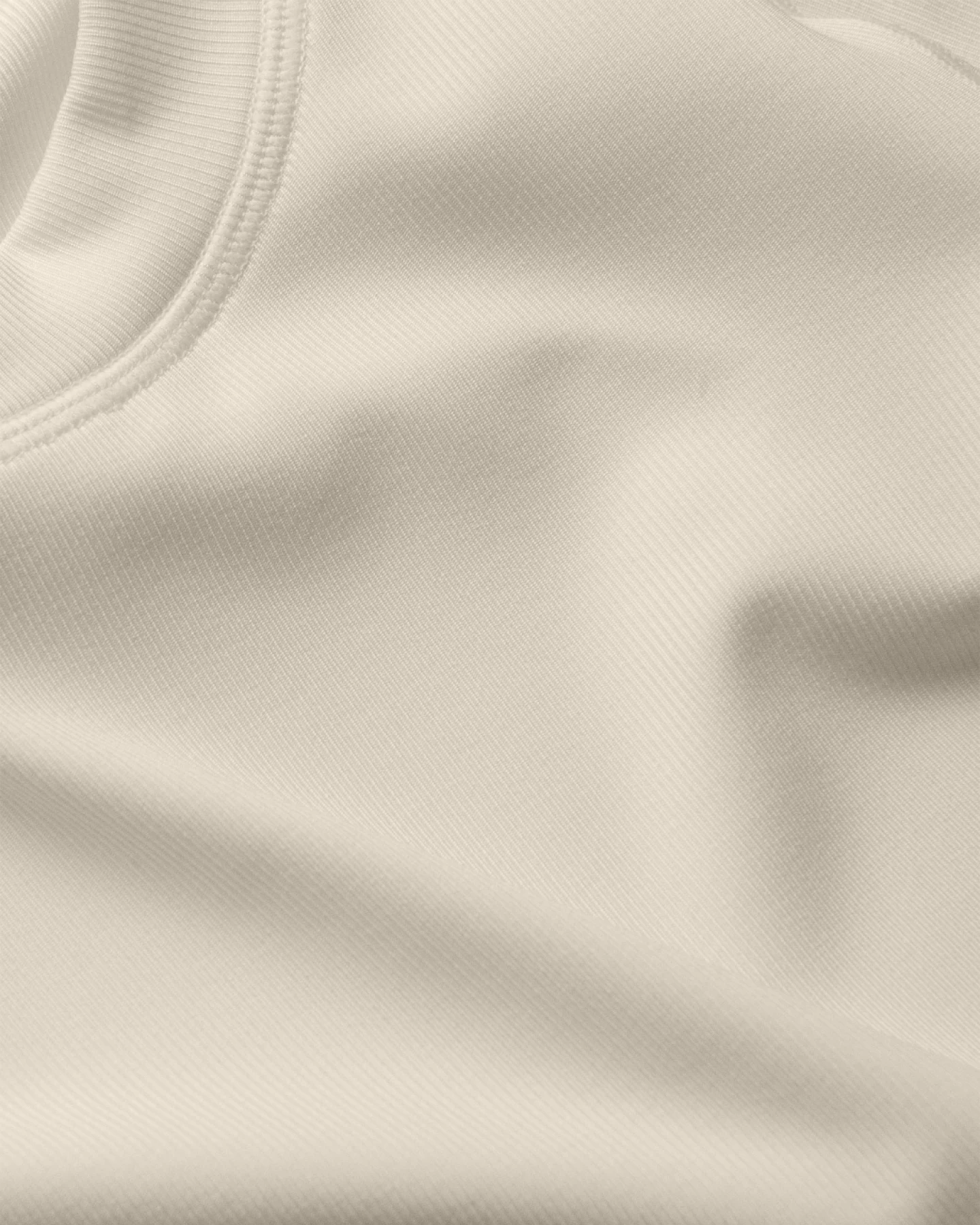 Casall Casall Defined Rib Tee - Cream S – Ansicht 5