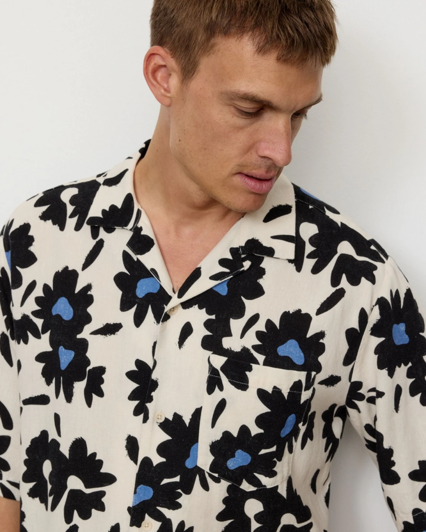 Hemd Cactus Bloom Off White – Ansicht 2