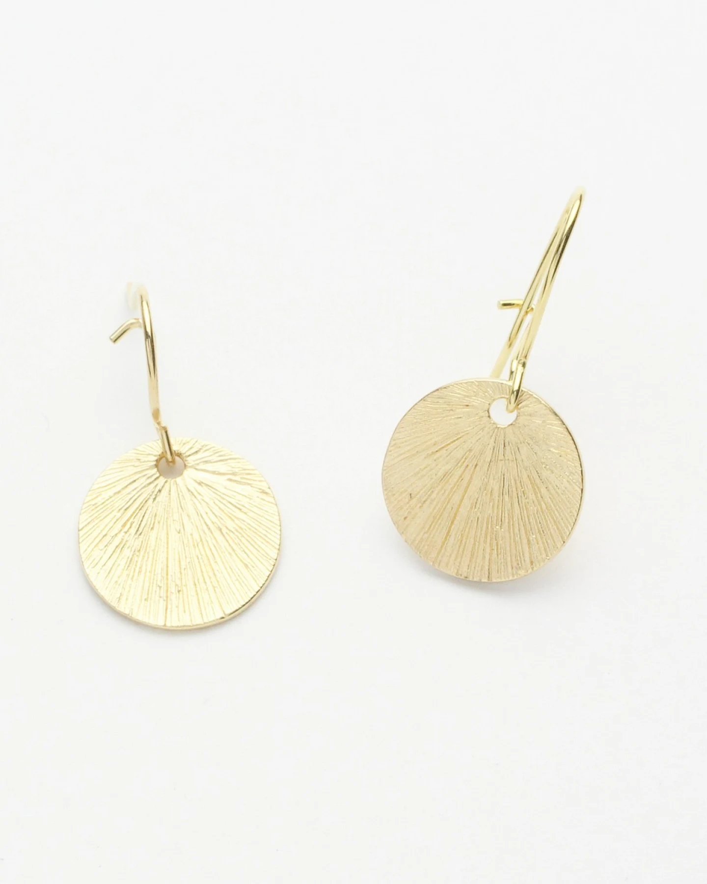 Ohrringe Medium Shell Gold – Ansicht 2