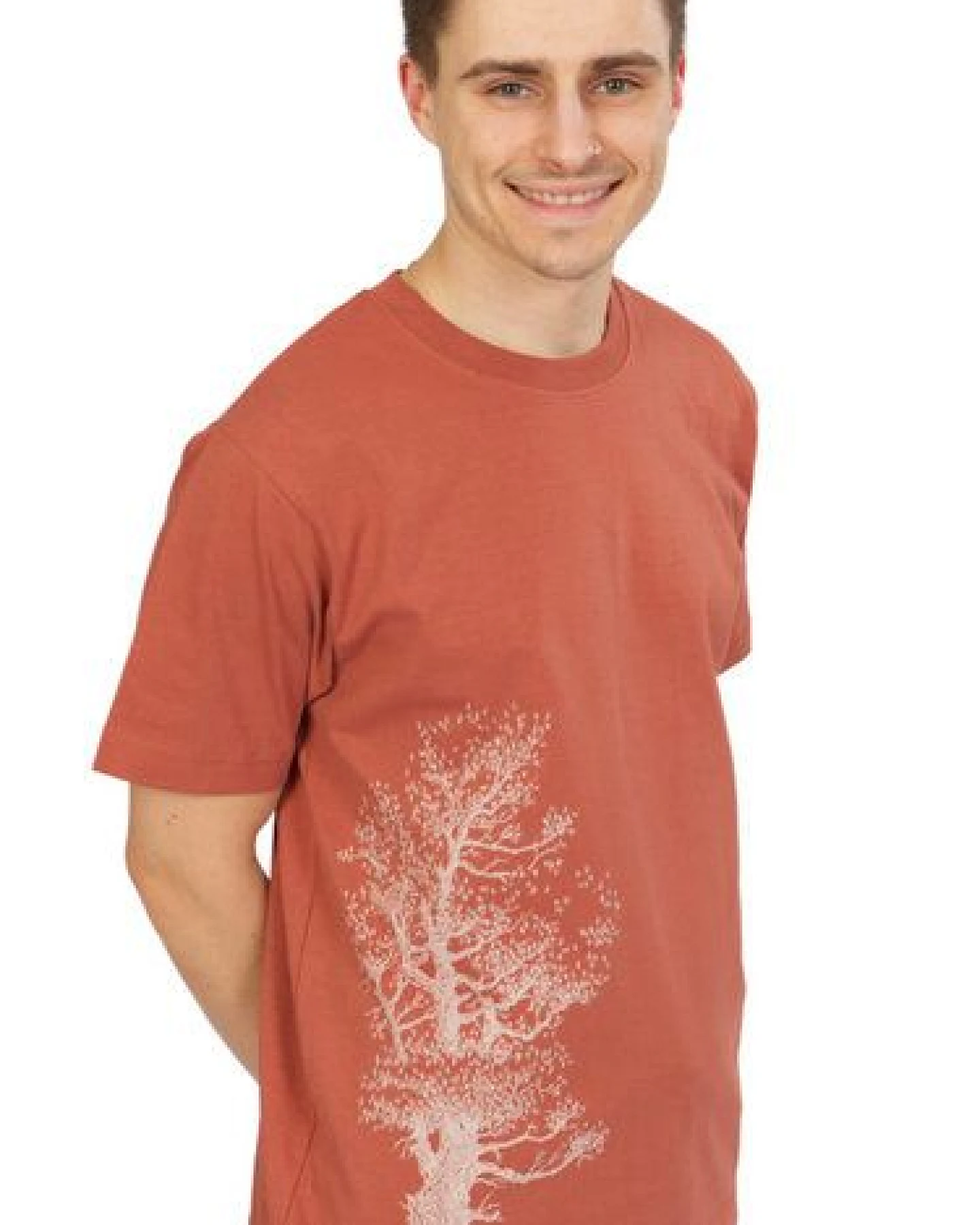 Life-Tree Organic Fairwear Shirt Men Organic Fairwear Heavy Herritage Pine Tree – Ansicht 2