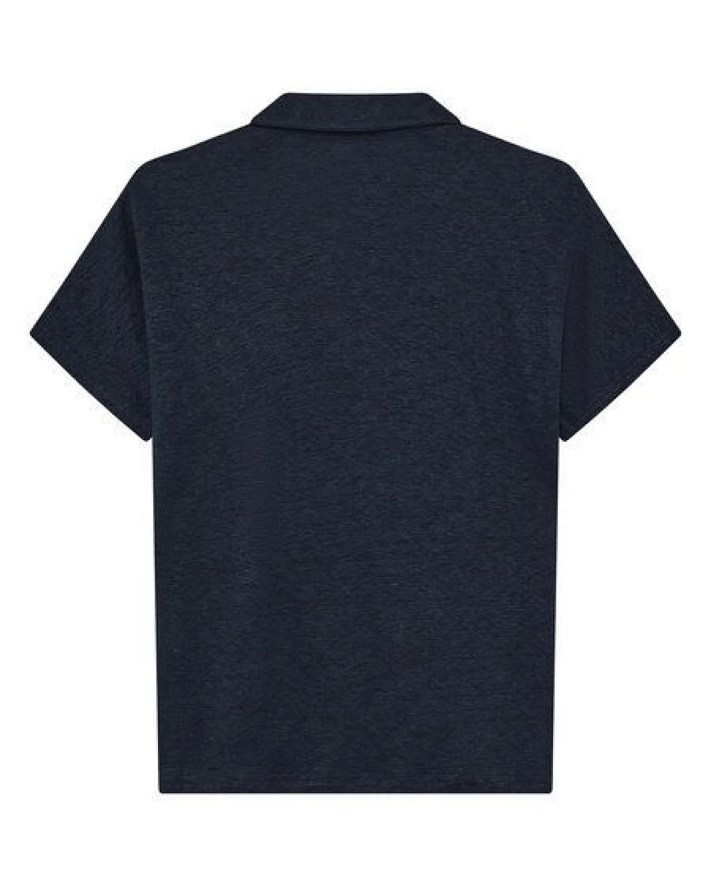 KnowledgeCotton Apparel Poloshirt BAT SLEEVE aus Bio-Leinen – Ansicht 3