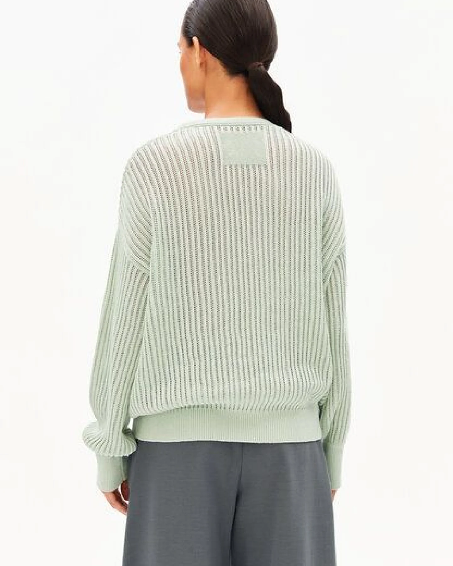 ARMEDANGELS LINEN BLEND Damen Pullover aus Leinen-Mix – Ansicht 2
