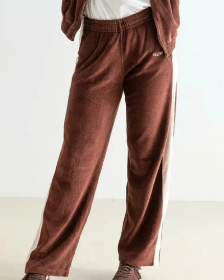 Clotsy Herren vegan Jogginghose Braun