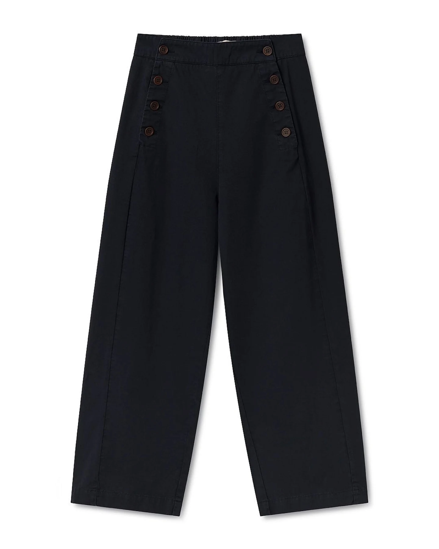 TWOTHIRDS Damen vegan Hose Ulva Dark Navy – Ansicht 2