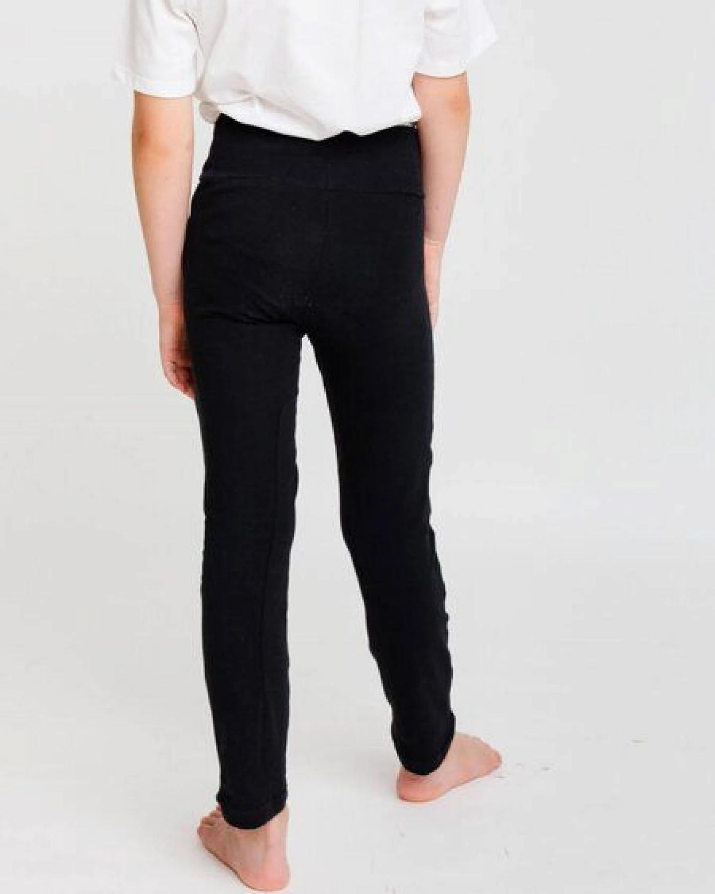 Babbily Sport Leggings aus Bio-Baumwolle - verstärkte Knie – Ansicht 2
