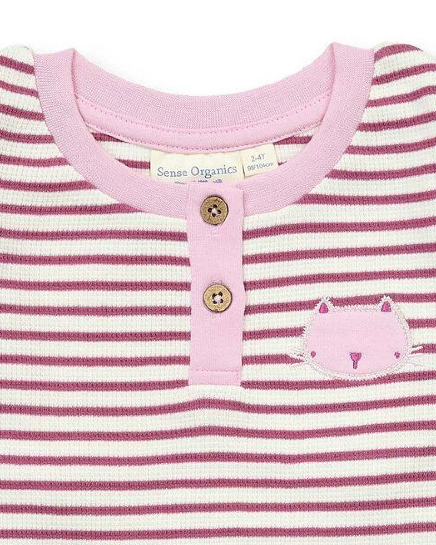 Sense Organics Kinder Schlafanzug, Modell JUNIS – Ansicht 3