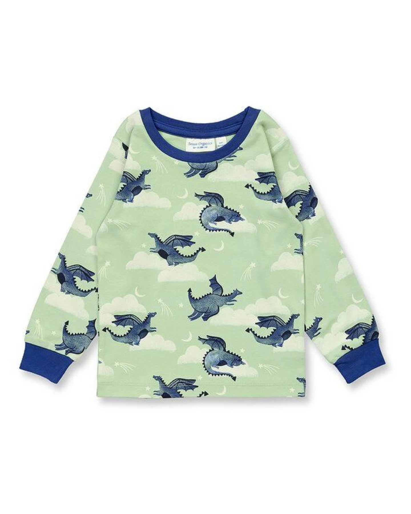 Sense Organics Kinder Schlafanzug, Modell LONG JOHN – Ansicht 2