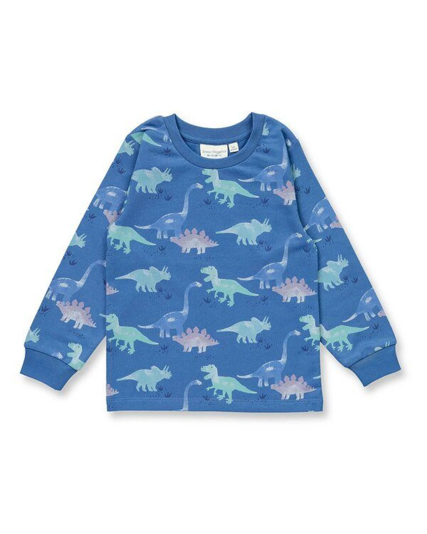 Sense Organics Kinder Schlafanzug, Modell LONG JOHN SWEAT – Ansicht 2