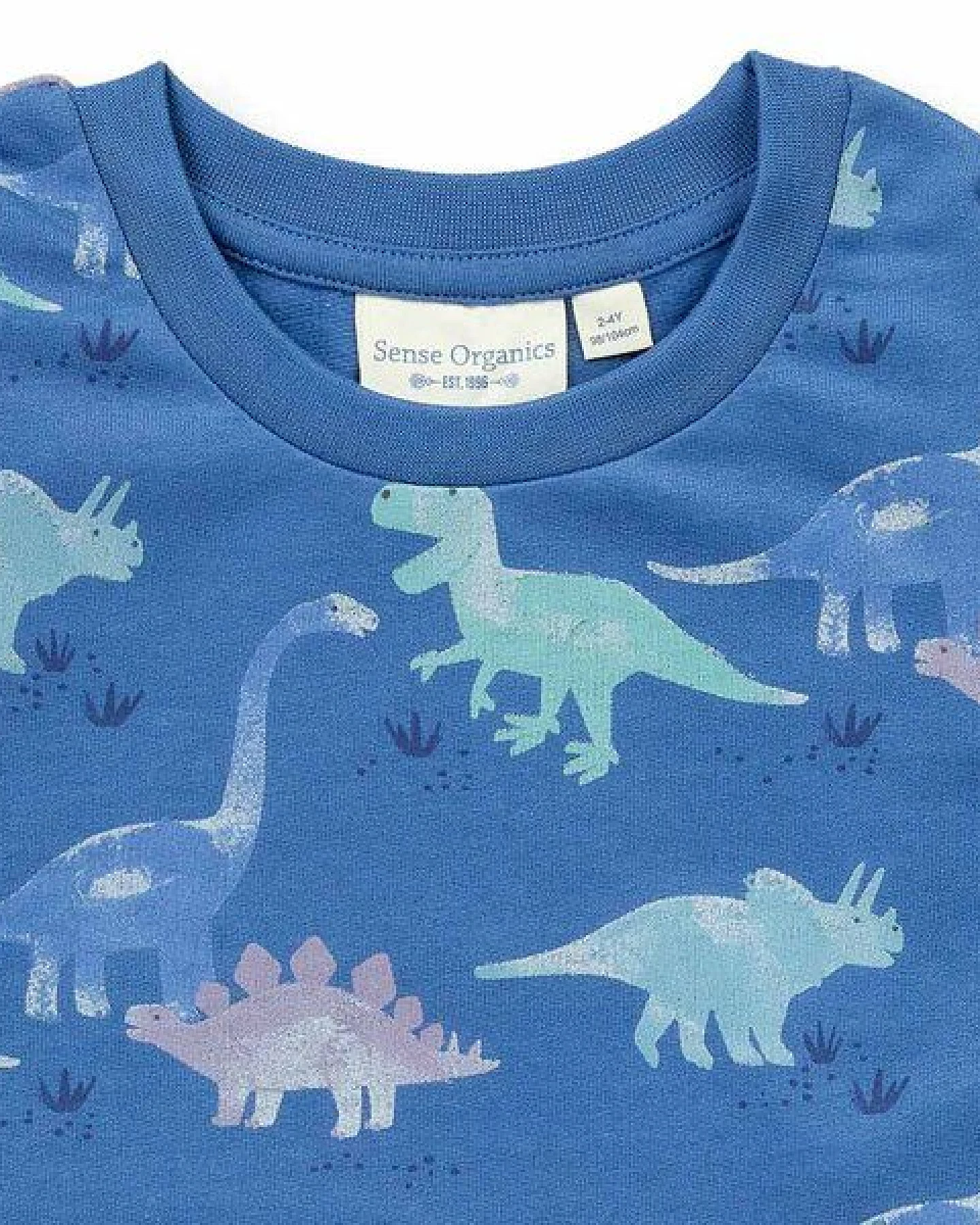 Sense Organics Kinder Schlafanzug, Modell LONG JOHN SWEAT – Ansicht 3