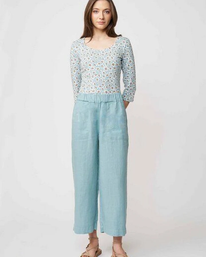 LANA Organic Leinenhose für Damen, Modell Jarina