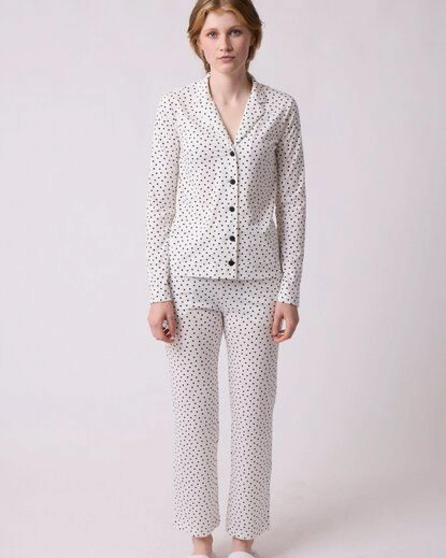 LANA Organic Pyjamajacke, Modell Juna – Ansicht 2