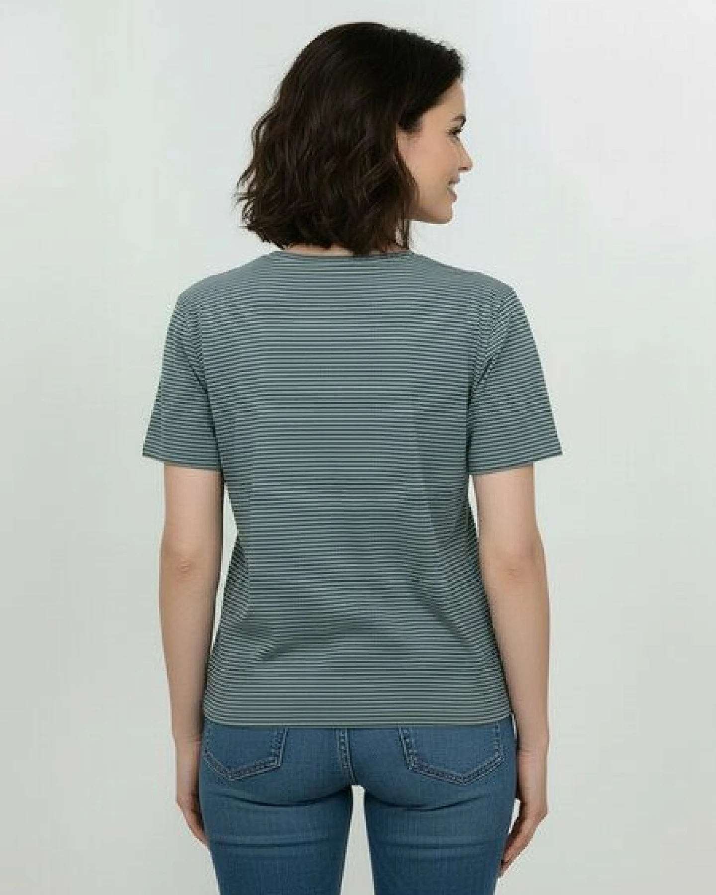 GREENBOMB Basic Nova - Kastiges T-Shirt aus Bio-Baumwolle / GOTS / Fair & Vegan – Ansicht 4